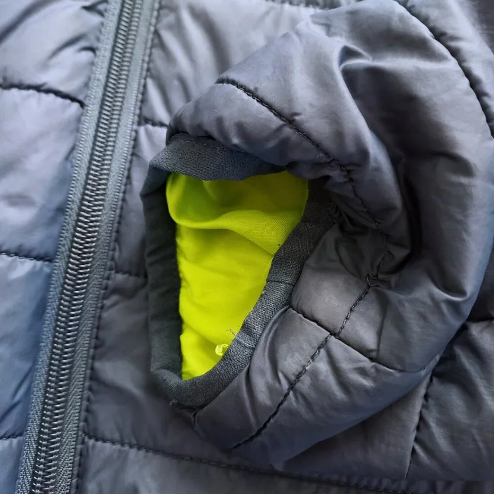 Aereal Blue Hooded Puffer Jacket – Kids Size 12 - Picture 8 of 11